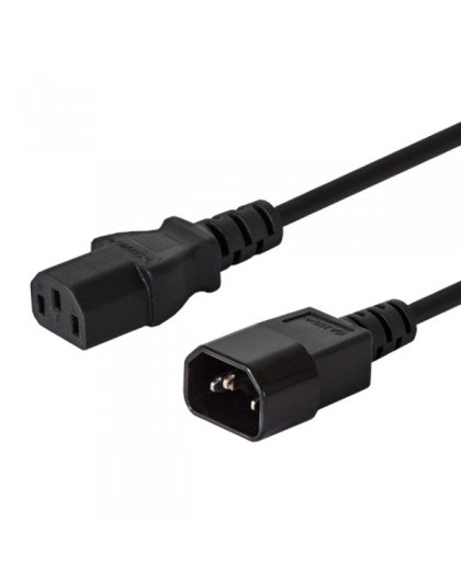 Savio CL-99 power cable Black 1.2 m C14 coupler C13 coupler