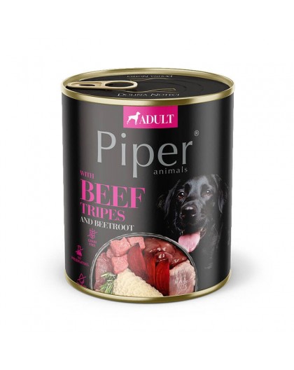 Dolina Noteci Piper Animals with beef stomach - wet dog food - 800g