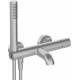 Bathtub faucet with shower set