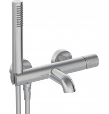 Bathtub faucet with shower set