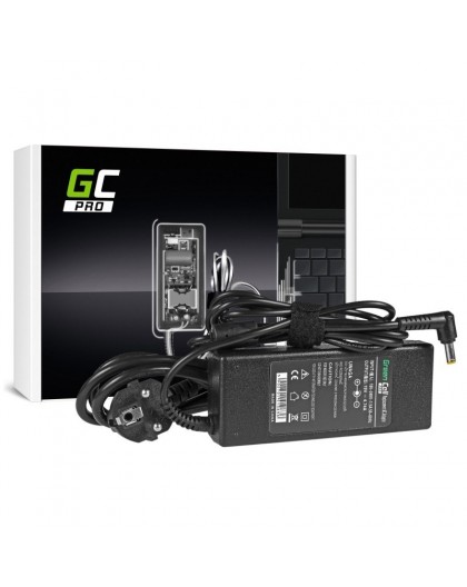 Green Cell AD02P power adapter/inverter Indoor 90 W Black