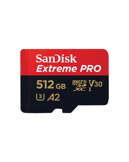SanDisk Extreme PRO 512 GB MicroSDXC UHS-I Class 10