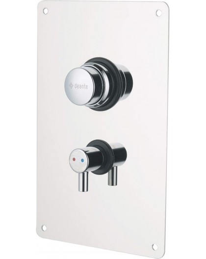 Concealed shower mixer - with temperature control