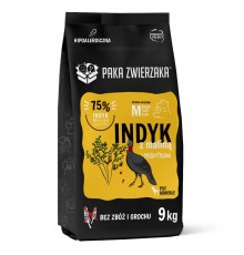 PAKA ZWIERZAKA Turkey with raspberry M - dry dog food - 9kg