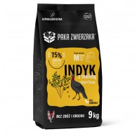 PAKA ZWIERZAKA Turkey with raspberry M - dry dog food - 9kg