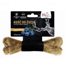 SYTA MICHA Deer skin and berry bone - dog treat - 13.5 cm
