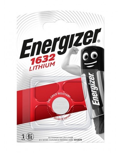 ENERGIZER BATTERY SPECIALIZED LITHIUM CR1632 3V 1 PIECE