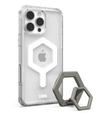 Urban Armor Gear Plyo mobile phone case 17.5 cm (6.9") Cover Transparent, White