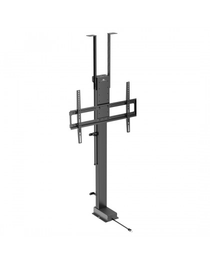 Maclean electric ceiling/floor mount, extendable, 43''-88'', VESA 600x400, max 60kg, 100-240V AC,50/60Hz