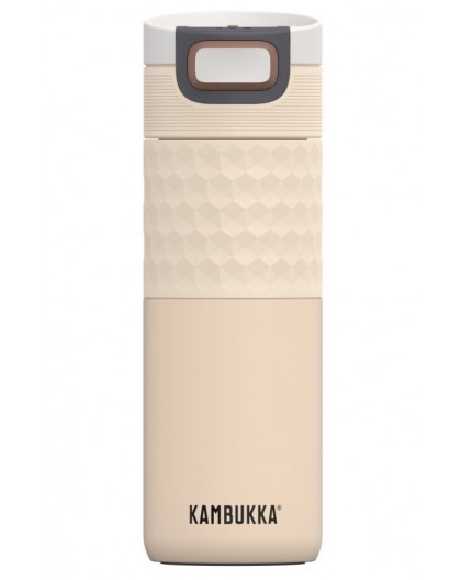 Kambukka Etna Grip Barely Beige - thermal mug, 500 ml