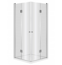 Square shower enclosure 80 cm