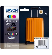 Epson 405XL DURABrite Ultra tint cartridge 1 tk Original Kõrge (XL) saagikus Must, Tsüaan, Magenta, Kollane