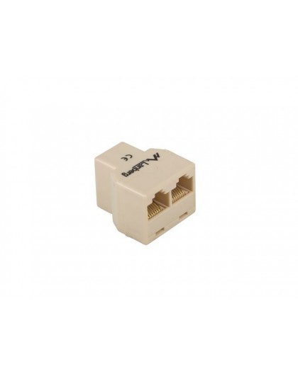 Lanberg AD-RJ45-2RJ45-OU võrgusplitter beež