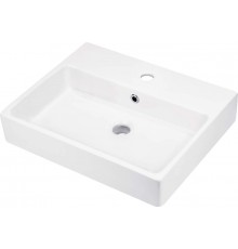 Ceramic sink, countertop/wall with tap space - 50x