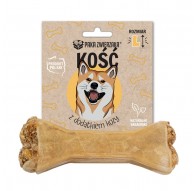 PAKA ZWIERZAKA Bone with goat L 13,5 cm - dog treat - 70g