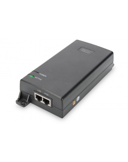Digitus Gigabit Ethernet PoE Ultra Injector, 802.3af/at, 60 W