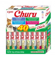 INABA Churu Variety box Tuna - cat treats - 40 x 14g
