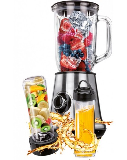 MPM MBL-15M blender 1 L Tabletop blender 450 W Stainless steel