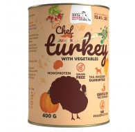 SYTA MICHA Chef Turkey with vegetables Junior - wet dog food - 400g