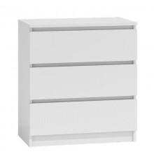 Topeshop M3 BIEL chest of drawers