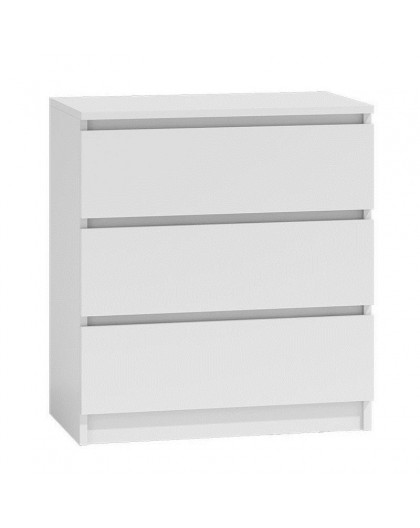 Topeshop M3 BIEL chest of drawers