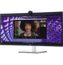 DELL P Series P3424WEB computer monitor 86.7 cm (34.1") 3440 x 1440 pixels 4K Ultra HD LCD Black