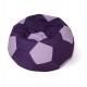 Sako bag pouffe ball purple-light purple L 80 cm