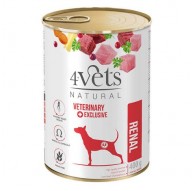 4VETS Natural Renal - wet dog food - 400g