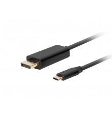 Lanberg CA-CMDP-10CU-0030-BK video cable adapter 3 m USB Type-C DisplayPort Black
