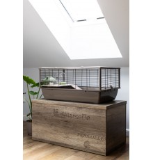 INTER-ZOO Bob Wood Japandi - cage for rodents - 78 x 36 x 48cm