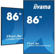 iiyama 86" 4K UHD Professional Digital Signage 24/7 display featuring Android OS, FailOver and Intel® SDM slot