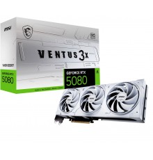 MSI VENTUS GEFORCE RTX 5080 16G 3X OC WHITE graphics card NVIDIA 16 GB GDDR7