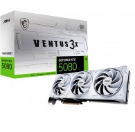 MSI VENTUS GEFORCE RTX 5080 16G 3X OC WHITE graphics card NVIDIA 16 GB GDDR7