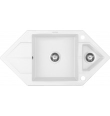 1.5-bowl granite sink with drainer - Space-Saver