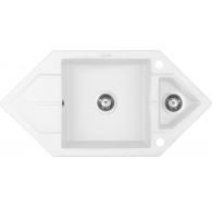 1.5-bowl granite sink with drainer - Space-Saver