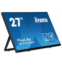 iiyama ProLite 27” Optical Bonded PCAP 10pt IPS Touchscreen monitor with edge-to-edge glass, active stylus support (MPP 2.0), an