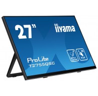iiyama ProLite 27” Optical Bonded PCAP 10pt IPS Touchscreen monitor with edge-to-edge glass, active stylus support (MPP 2.0), an