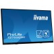 iiyama ProLite 27” Optical Bonded PCAP 10pt IPS Touchscreen monitor with edge-to-edge glass, active stylus support (MPP 2.0), an