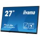 iiyama ProLite 27” Optical Bonded PCAP 10pt IPS Touchscreen monitor with edge-to-edge glass, active stylus support (MPP 2.0), an
