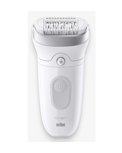 Braun Silk-épil 7 7-081 epilator 40 tweezers White