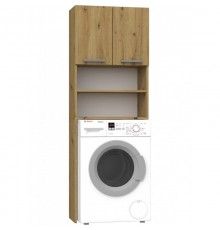 Topeshop PRALKA POLA ARTISAN bathroom storage cabinet Oak