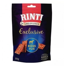 RINTI Singlefleisch Exclusive Horse - dog treat - 50g