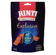 RINTI Singlefleisch Exclusive Horse - dog treat - 50g