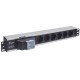 Intellinet 19" 1.5U Rackmount 6-Output Power Distribution Unit (PDU) EU CEE 7/3 Outlets, With Double Air Switch, No Surge Protec