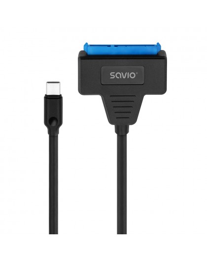 SAVIO AK-69 Adapter USB-C 3.1 Gen 1 (M) - SATA (F) for 2.5" drives