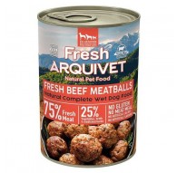 ARQUIVET Fresh Beef meatballs in sauce - wet dog food - 400g