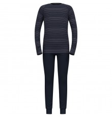 Thermal underwear - Odlo Set ACTIVE WARM Special Set size M Navy blue
