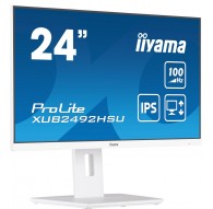 iiyama 24” IPS technology panel with 150mm height adjustable stand and 100Hz refresh rate
