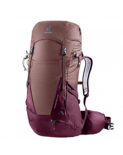 Deuter Futura Pro 38 SL women's hiking backpack - ashrose/cassis