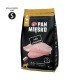 PAN MIĘSKO Turkey with Pheasant S - Dry Dog Food - 9 kg